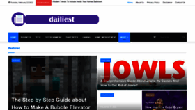 What Dailiest.com website looked like in 2022 (2 years ago)