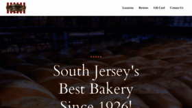 What Delbuonosbakery.com website looked like in 2022 (2 years ago)