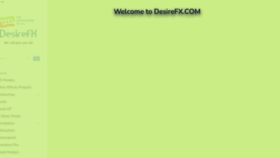 What Desirefx.com website looked like in 2022 (2 years ago)