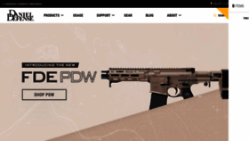 What Danieldefense.com website looked like in 2022 (2 years ago)