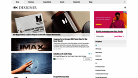What Dexigner.com website looked like in 2022 (2 years ago)