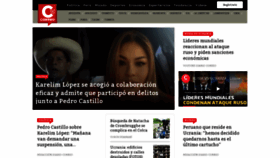 What Diariocorreo.pe website looked like in 2022 (2 years ago)