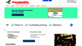 What Driveridentifier.com website looked like in 2022 (2 years ago)