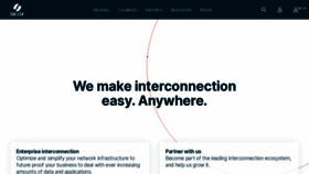 What De-cix.net website looked like in 2022 (2 years ago)