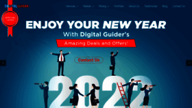 What Digitalguider.com website looked like in 2022 (2 years ago)