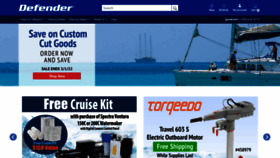 What Defender.com website looked like in 2022 (2 years ago)