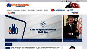 What Dmo.gov.tr website looked like in 2022 (2 years ago)