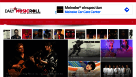 What Dailymusicroll.com website looked like in 2022 (2 years ago)