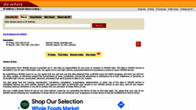 What Dawhois.com website looked like in 2022 (2 years ago)