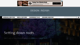 What Designindaba.com website looked like in 2022 (2 years ago)