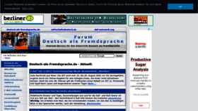 What Deutsch-als-fremdsprache.de website looked like in 2022 (3 years ago)