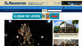 What Diarioelargentino.com.ar website looked like in 2022 (2 years ago)