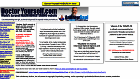 What Doctoryourself.com website looked like in 2022 (3 years ago)