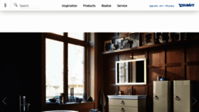 What Duravit.com website looked like in 2022 (2 years ago)