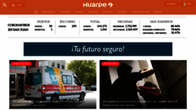What Diariohuarpe.com website looked like in 2022 (2 years ago)
