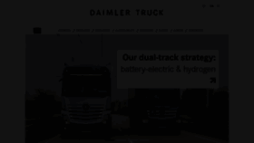 What Daimlertruck.com website looked like in 2022 (2 years ago)