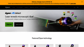 What Dyson.co.nz website looked like in 2022 (2 years ago)