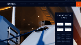 What Denisonyachtsales.com website looked like in 2022 (2 years ago)