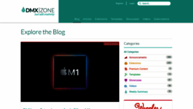 What Dmxzone.com website looked like in 2022 (3 years ago)