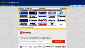 What Datasheetcatalog.com website looked like in 2022 (2 years ago)