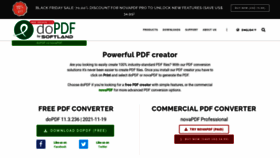What Dopdf.com website looked like in 2022 (2 years ago)