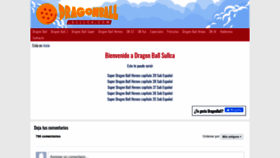 What Dragonball.sullca.com website looked like in 2022 (2 years ago)