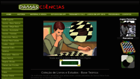 What Damasciencias.com.br website looked like in 2022 (2 years ago)