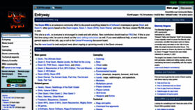 What Doomwiki.org website looked like in 2022 (2 years ago)