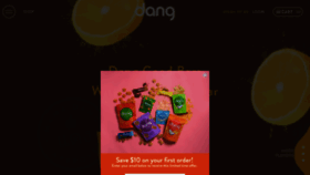 What Dangfoods.com website looked like in 2022 (2 years ago)