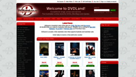 What Dvdland.com.au website looked like in 2022 (2 years ago)