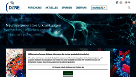 What Dzne.de website looked like in 2022 (2 years ago)