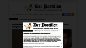 What Der-postillon.com website looked like in 2022 (2 years ago)