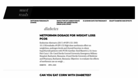 What Diabetestalk.net website looked like in 2022 (2 years ago)