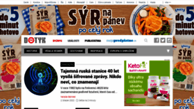 What Dotyk.cz website looked like in 2022 (2 years ago)