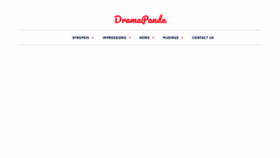 What Dramapanda.com website looked like in 2022 (2 years ago)