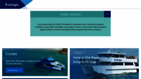 What Dolphincruises.co.nz website looked like in 2022 (2 years ago)