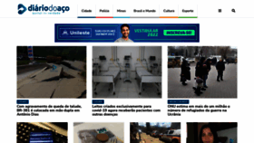 What Diariodoaco.com.br website looked like in 2022 (2 years ago)