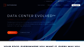 What Databank.com website looked like in 2022 (3 years ago)