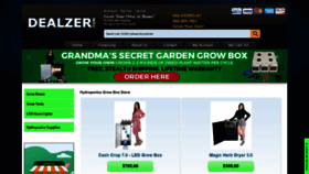 What Dealzer.com website looked like in 2022 (2 years ago)