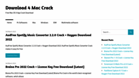 What Download4mac.com website looked like in 2022 (2 years ago)