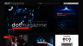What Dotmagazine.online website looked like in 2022 (2 years ago)