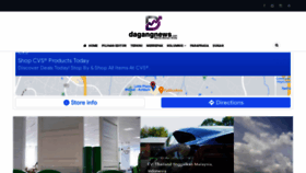 What Dagangnews.com website looked like in 2022 (2 years ago)