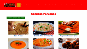 What Decomidaperuana.com website looked like in 2022 (2 years ago)