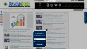 What Diamondworld.net website looked like in 2022 (2 years ago)