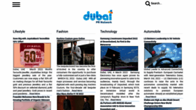What Dubaiprnetwork.com website looked like in 2022 (2 years ago)