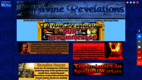What Divinerevelations.info website looked like in 2022 (3 years ago)