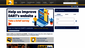 What Dart.org website looked like in 2022 (2 years ago)