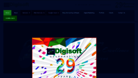 What Digisoft.in website looked like in 2022 (2 years ago)