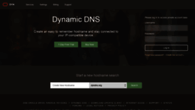 What Dyndns.com website looked like in 2022 (2 years ago)