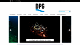 What Divephotoguide.com website looked like in 2022 (2 years ago)